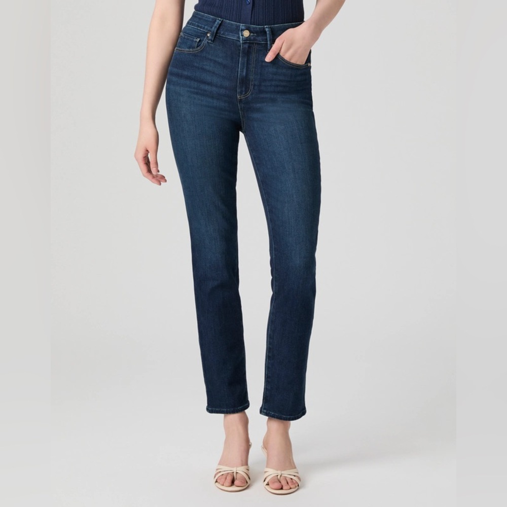 PAIGE Dark Blue Women's Skinny Jeans